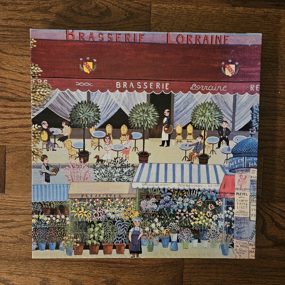 Vintage Brasserie Lorraine Puzzle 551 Pieces